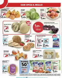 Volantino Ipercoop Pagina 11: Pesche bianche €1,99, Melone retato €1,49