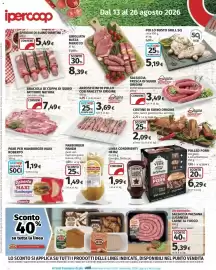 Volantino Ipercoop Pagina 14: PanBurger Panem €1,49, Pane per hamburger maxi Roberto con sesamo €1,19