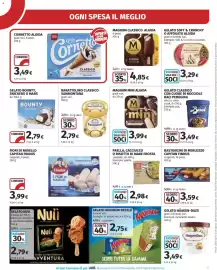Volantino Ipercoop Pagina 19: Bastoncini di merluzzo Capitan Findus €3,59, Barattolino classico Sammontana €2,79
