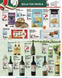 Volantino Ipercoop Pagina 23: Biscotti del Lagaccio Panarello senza zucchero €2,39, Biscotto Lagaccio Grondona €3,29