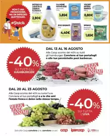 Volantino Ipercoop Pagina 8: Spinaci porzionati €1,65, Salmone norvegese affumicato €3,85