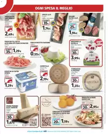 Volantino Ipercoop Pagina 9: Mozzarella Gioiella €3,99, Salame Felino I.G.P. €1,94