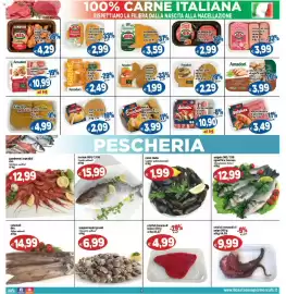 Volantino Il Castoro Supermercati Pagina 9: Cozze italia €1,99, Martini spiedino di pollo €10,90