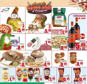 Volantino Pewex Pagina 5: Heinz ketchup €1,99, Wüber Frankfurter €0,99