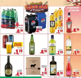 Volantino Pewex Pagina 7: Birra lattina 8.6 original - red €1,29, Vecchio Amaro del Capo €8,99