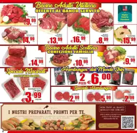 Volantino Pewex Pagina 8: Fettine panate bia vitellone €15,99, Fettine scelte b/a scottona €14,99
