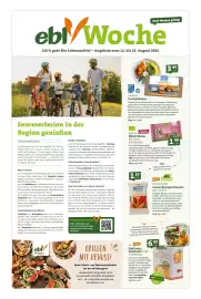 Ebl Naturkost Prospekt woche 33 Seite 1