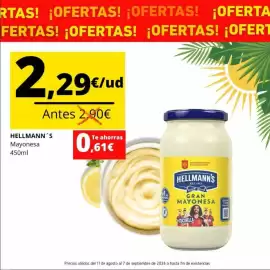 Folleto Tu Trébol Hipermercados Página 6: Hellmann's - mayonesa €2,29