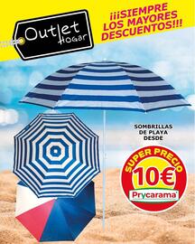Catálogo Outlet Hogar Página 8: Sombrillas de playa €10,00