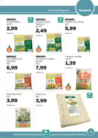 Volantino GrosMarket Pagina 13: Orogel piselli finissimi €2,99, Erbazzone Fattoria Italia €3,99