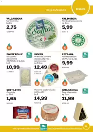 Volantino GrosMarket Pagina 17: Pecorino pastore sardo €14,99, Biopék Primosale siciliano classico €12,49