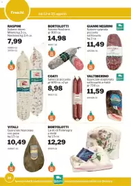 Volantino GrosMarket Pagina 20: Salame Nostrano Bortolotti €14,98, Salsiccia piccante COATI €8,98