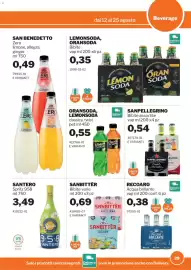 Volantino GrosMarket Pagina 29: Sanbitter bibite varie €0,69, Oransoda, lemonsoda classica, twist €0,55