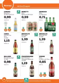 Volantino GrosMarket Pagina 30: Brooklyn Birra lager €1,39, Moretti Birra €0,59