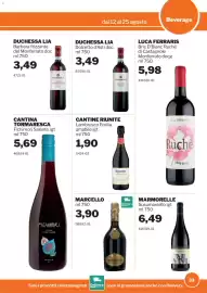 Volantino GrosMarket Pagina 33: Duchessa Lia Dolcetto d'Asti doc €3,49, Lambrusco Emilia amabile igt €1,90