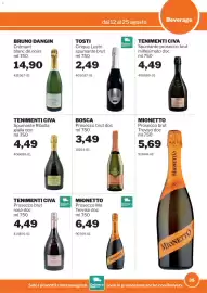 Volantino GrosMarket Pagina 35: Mionetto Prosecco Mo Treviso doc €6,49, Bosca Prosecco brut doc €3,49