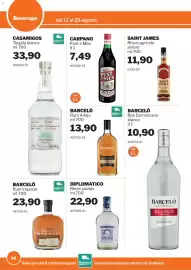 Volantino GrosMarket Pagina 38: Barceló rum añejo €13,90, Rhum planas Diplomatico €22,90