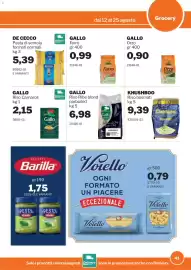 Volantino GrosMarket Pagina 41: Gallo Riso Ribe blond parboiled €6,98, Gallo Orzo €0,90