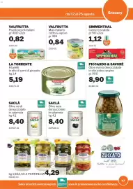 Volantino GrosMarket Pagina 47: Valfrutta mais italiano €0,84, Saclà olive verdi denocciolate in salamoia €8,40