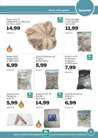 Volantino GrosMarket Pagina 5: Calamari U/5 TP Pacifico €14,99, Ciuffi di calamaro i q f Pacifico €5,99