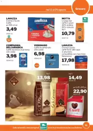 Volantino GrosMarket Pagina 51: Caffè decaffeinato Vergnano €6,98, Motta Lounge bar caffè in grani €10,79