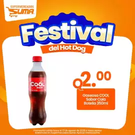 Folleto Suma Supermercados semana 33 Página 4: Cool gaseosa sabor cola botella €2,00