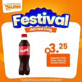 Folleto Suma Supermercados semana 33 Página 8: Cool Gaseisa sabor naranja €3,25