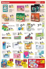 Folleto FROIZ Página 14: Scottex servilletas blancas €0,95, Foxy papel cocina €1,85