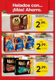 Folleto FROIZ semana 33 Página 4: Nestle extreme cono €2,99, Nuii ice cream adventure €2,99