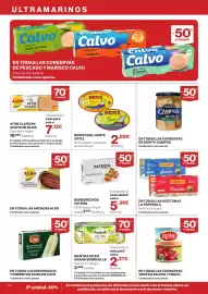 Catálogo Supercor Página 14: CALVO En todas las conservas de pescado y marisco, ALBO Atún claro en aceite de oliva €7,12