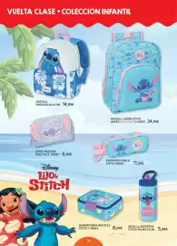 Catálogo Toy Planet Página 10: Mochila junior stitch waves adaptables a carro €34,99, Stitch neceser aseo viaje disney €6,99