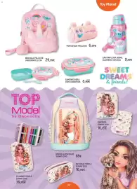 Catálogo Toy Planet Página 13: Mochila peluche unicornio €29,99, Top Model Cartera sunny dog €16,95