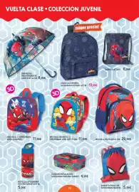 Catálogo Toy Planet Página 22: Mochila infantil spiderman attach €19,99, Mohila infantil 3d spiderman web out €11,99