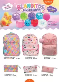 Catálogo Toy Planet Página 27: Blin Blin faces mochila doble adaptable €34,99, Blin Blin Sushi mochila €29,99