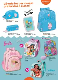 Catálogo Toy Planet Página 3: Snoopy mochila junior adaptable €34,99, Disney Vaiana mochila infantil 3d €11,99