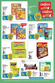 Catálogo E.Leclerc Página 3: CUÉTARA Chocoflakes €3,99, ARTIACH Galletas mini dinosaurus sin gluten €2,50