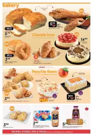 Sobeys flyer week 33 Page 8: bakery Made with 100% Canadian Flour BAKED IN STORE 3.100 PTS when you buy 2 STARTING AT 579