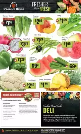 Produce Depot flyer week 33 Page 1