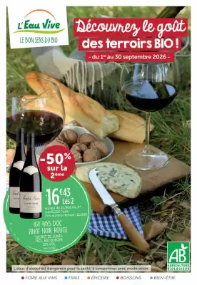 L'Eau Vive (valable jusqu'au 30-09)