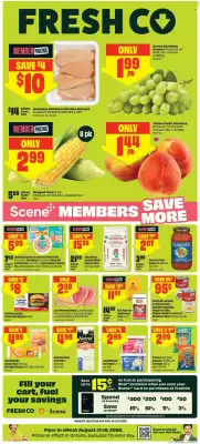 FreshCo flyer (valid until 19-08)
