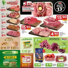 Volantino Quick Sisa Pagina 2: Sisa Salsiccia di tacchino, pollo e suino €2,99, Nocciole sgusciate tostate €2,19