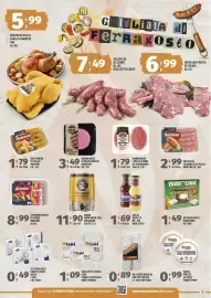 Volantino Vivo Supermercati Pagina 3: Spiedini rustici di suino Martini €8,99, Salsiccia Luganega di Pollo Martini €2,99