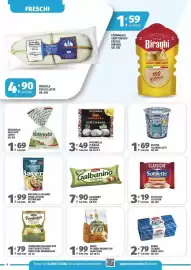 Volantino Vivo Supermercati Pagina 4: Mozzarella vallelata €1,69, Mozzarella di bufala Mandara €3,49