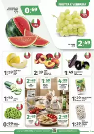Volantino Vivo Supermercati Pagina 7: PESCHE ROSSE CAL. €2,39, Melanzane nere lunghe/tonde €1,49