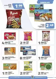 Volantino Vivo Supermercati Pagina 9: Fiori di branzino/orata/salmone/tonno Findus €8,49