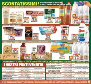 Volantino CTS Supermercati Pagina 24: Risolatte Mevgal €0,75, Foxy GranTavola €0,59