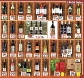 Volantino CTS Supermercati Pagina 7: Vino DOP Circeo Cantina Villa Gianna €3,99, Vini DOC Angaric €4,99