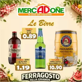 Volantino MercADone Pagina 2: Paulaner birra fusto munchner €10,90, Bavaria Holland €9,00