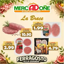 Volantino MercADone Pagina 7: Amadori hamburger ricetta classica €2,99, Hamburger di bovino adulto €10,90