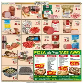 Volantino Idromarket Pagina 6: Garofoli Ol. Leccino Den. €1,19, Fiorucci salame ventricina €1,39